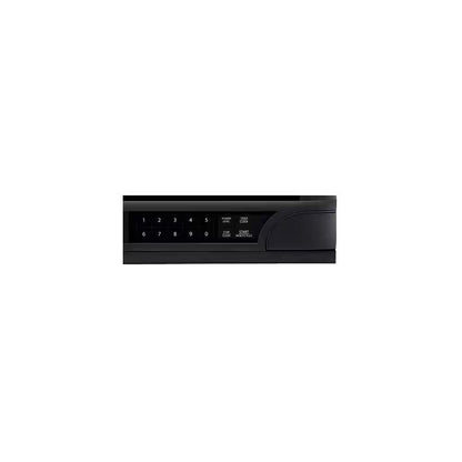 24 In. 1.5 Cu. Ft. 1,100-Watt over the Counter Microwave in Black with Sensor Cooking Technology