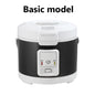 3L Smart Touch Panel Rice Cooker Vehicle-Mounted Multicooker Non-Stick Liner with Steamer Reservation Food Warmer Hotpot Boiler