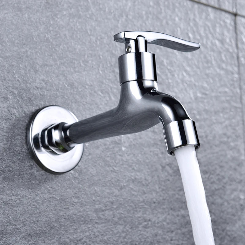 High Quality Outdoor Garden Faucet Tap Washing Machine Faucet Brass Kitchen Bathroom Sink Tap Mop Pool Water Taps