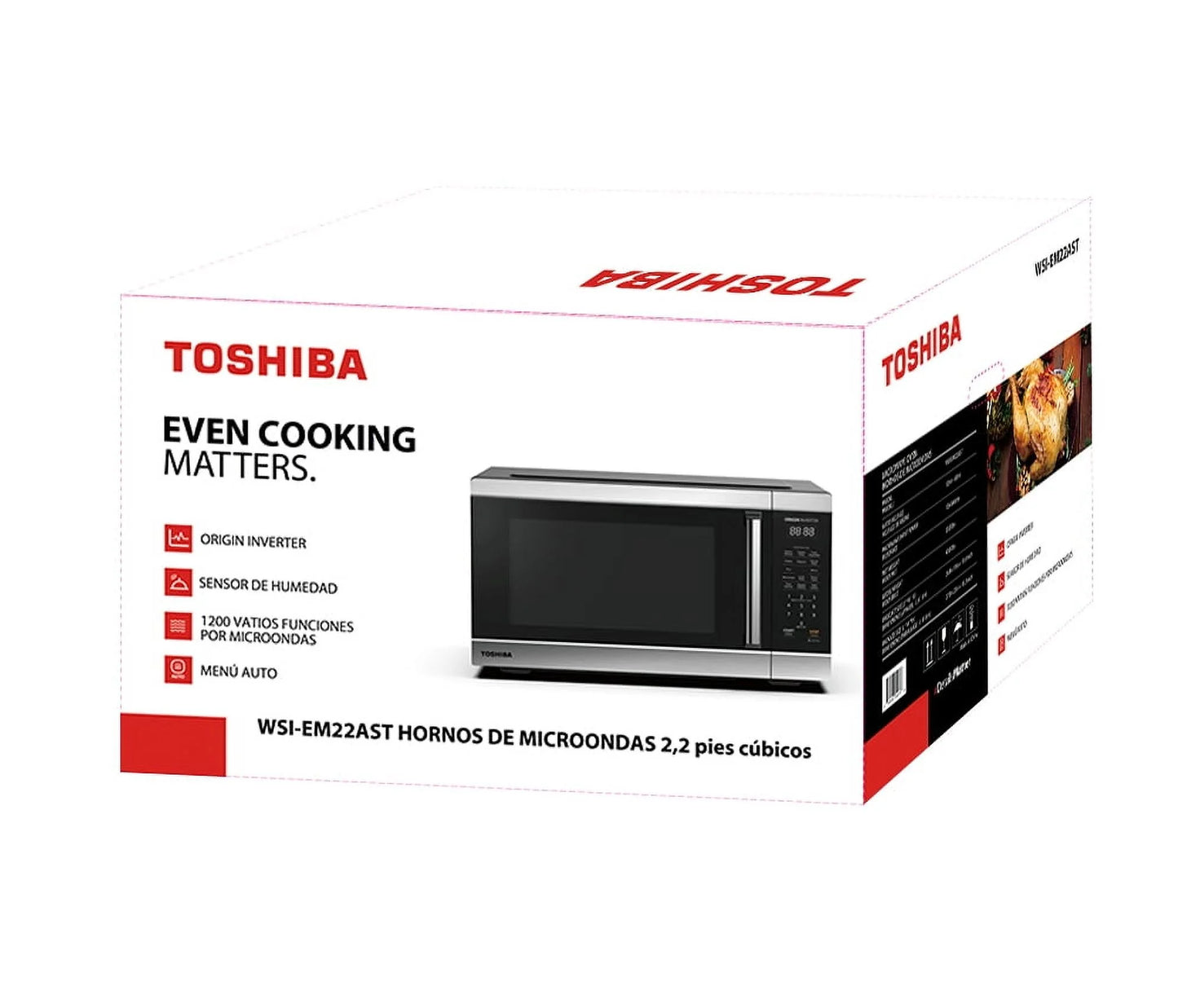 2.2 Cu. Ft. 24.4'' Microwave Oven in Stainless Steel