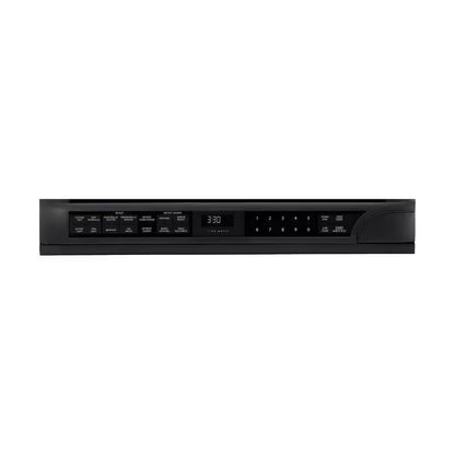 24 In. 1.5 Cu. Ft. 1,100-Watt over the Counter Microwave in Black with Sensor Cooking Technology