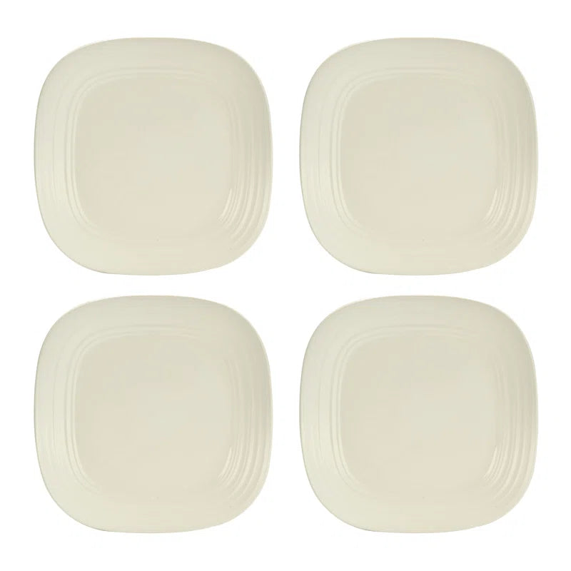 Swirl Square 16-Piece Dinnerware Set, Service for 4