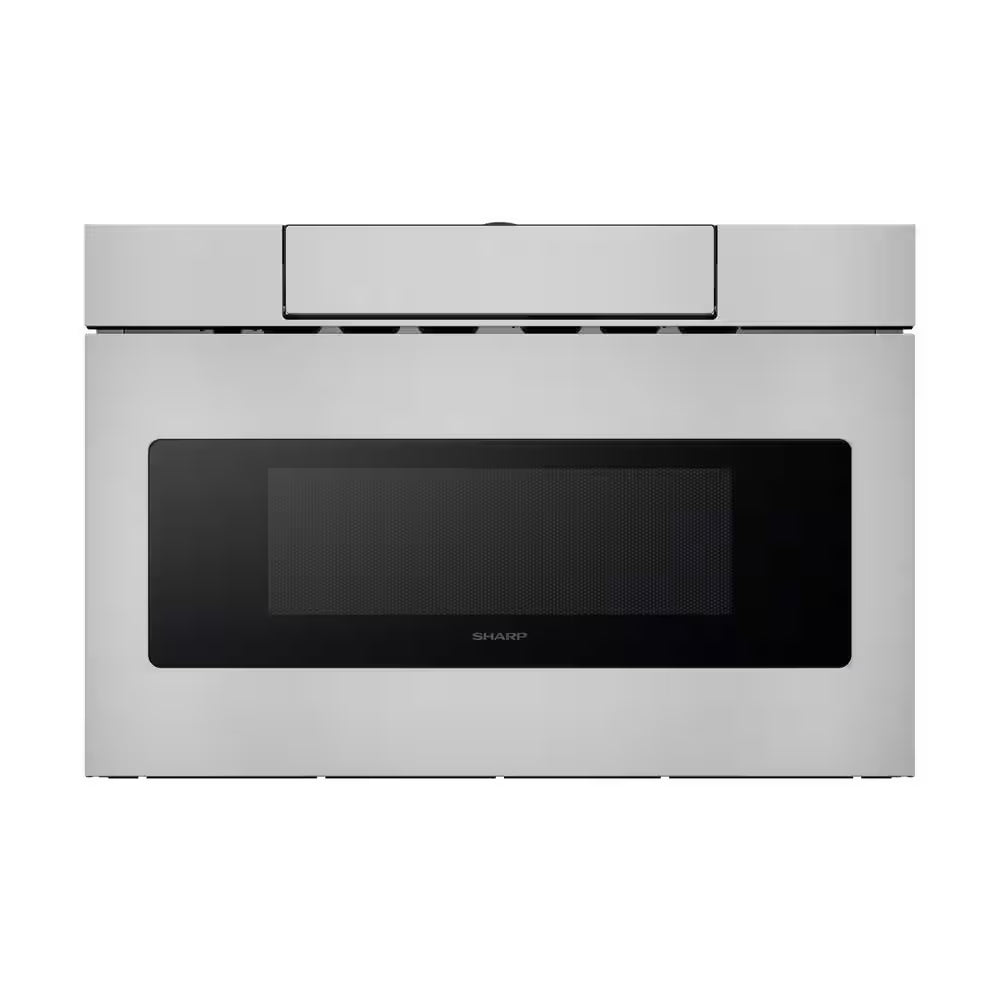 24 In. 1.2 Cu. Ft. Built-In Microwave Drawer with Concealed Controls in Stainless Steel Finish with Sensor Cooking