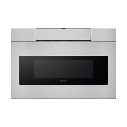 24 In. 1.2 Cu. Ft. Built-In Microwave Drawer with Concealed Controls in Stainless Steel Finish with Sensor Cooking