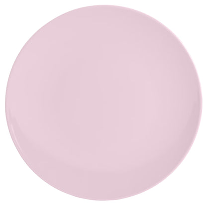 Tabletops Gallery 12 Piece Green Gray Pink Melamine Dinnerware Set Plates Bowls for Indoor/Outdoor Use, Service for 4, Pastel
