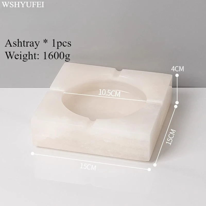 Light Luxury White Jade Stone Home Bathroom Wash Suit Bathroom Supplies Brush Tooth Cup Soap Bottle Soap Dish Toothbrush Holder