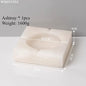 Light Luxury White Jade Stone Home Bathroom Wash Suit Bathroom Supplies Brush Tooth Cup Soap Bottle Soap Dish Toothbrush Holder