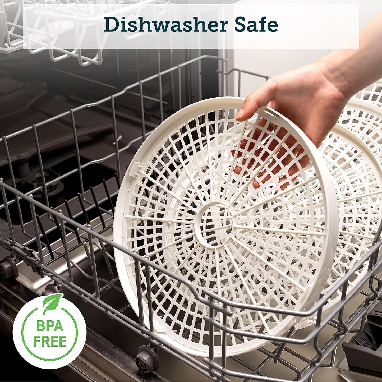 Food Dehydrator, 5 Bpa-Free Trays, 165°F Temperature Control, 350W