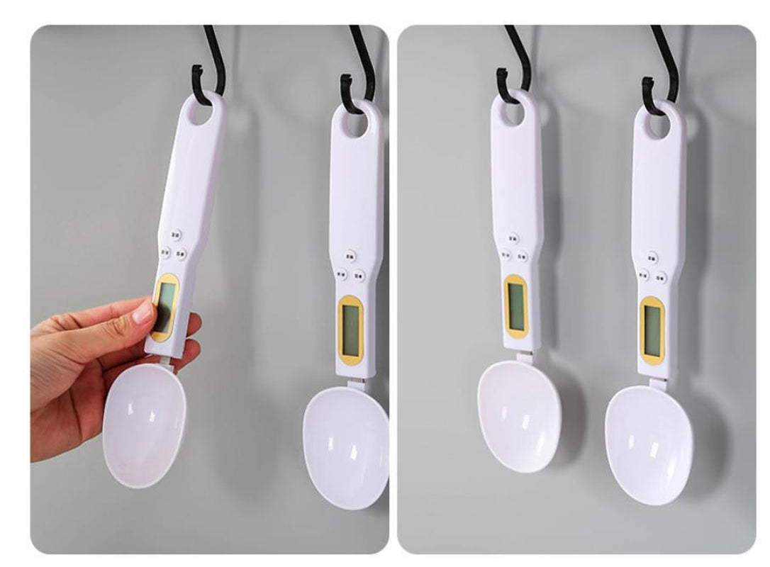 Kitchen Scale Measuring Spoon Scale Compact Food Weighing Scale for Dry and Wet Ingredients