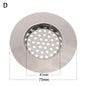 2PCS Strainer Bath Basin Drain Hair Clean up Mesh Trap Filter Kitchen Sink with Large Wide Rim Catcher Cover Cap Plug Wholesale
